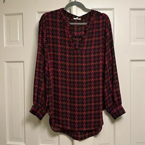Maurices pink print tunic